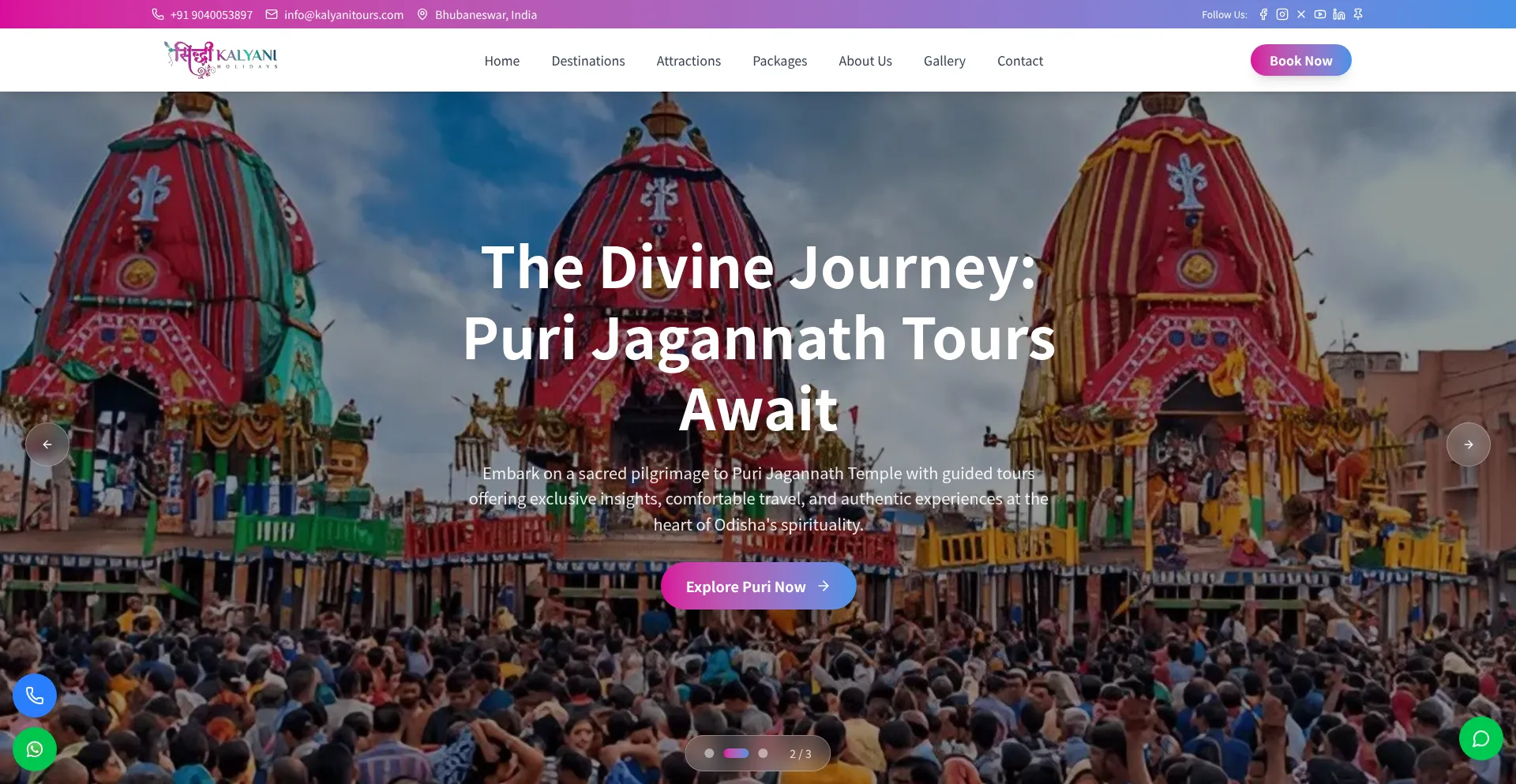 Kalyanitours.com