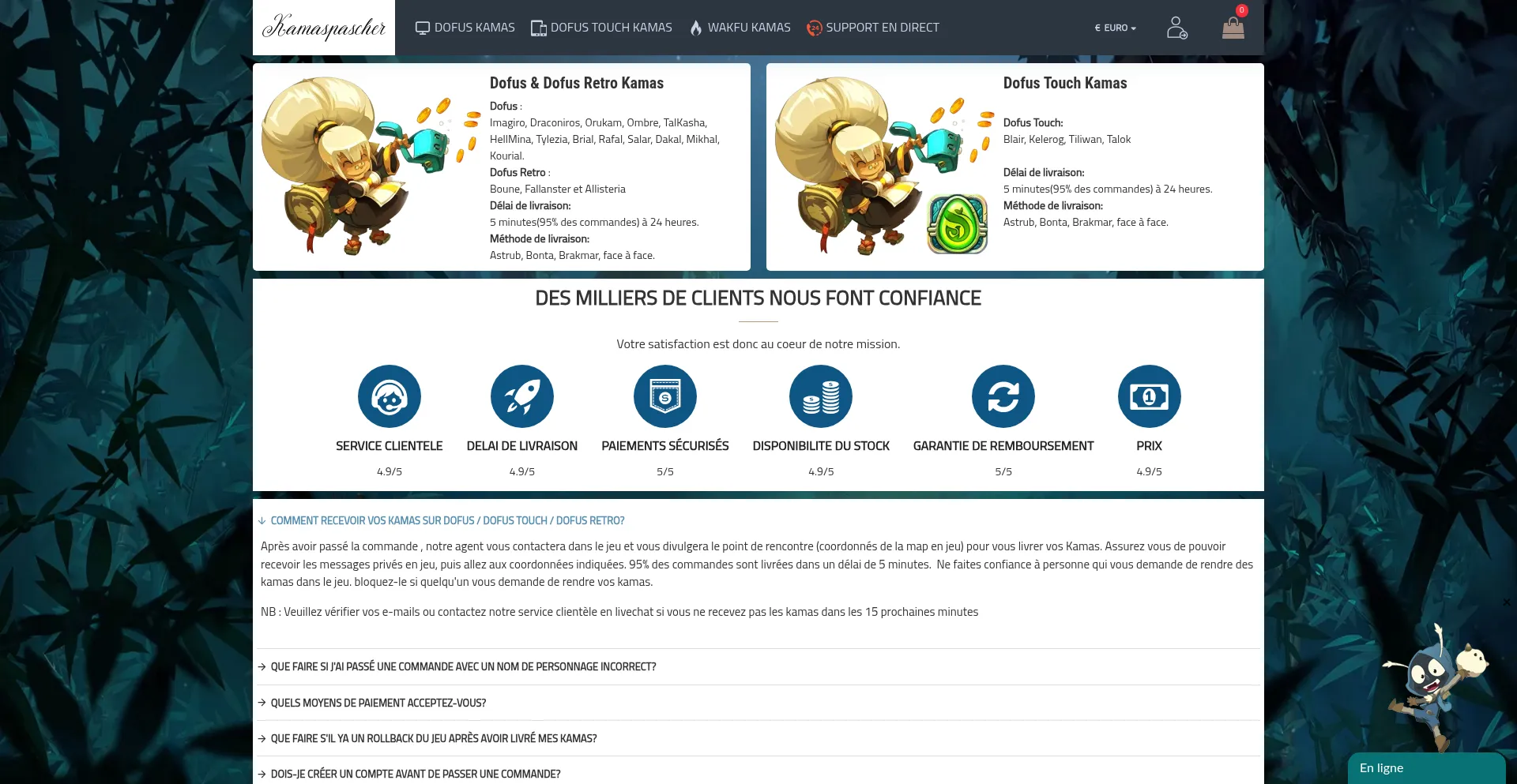 Kamaspascher.com