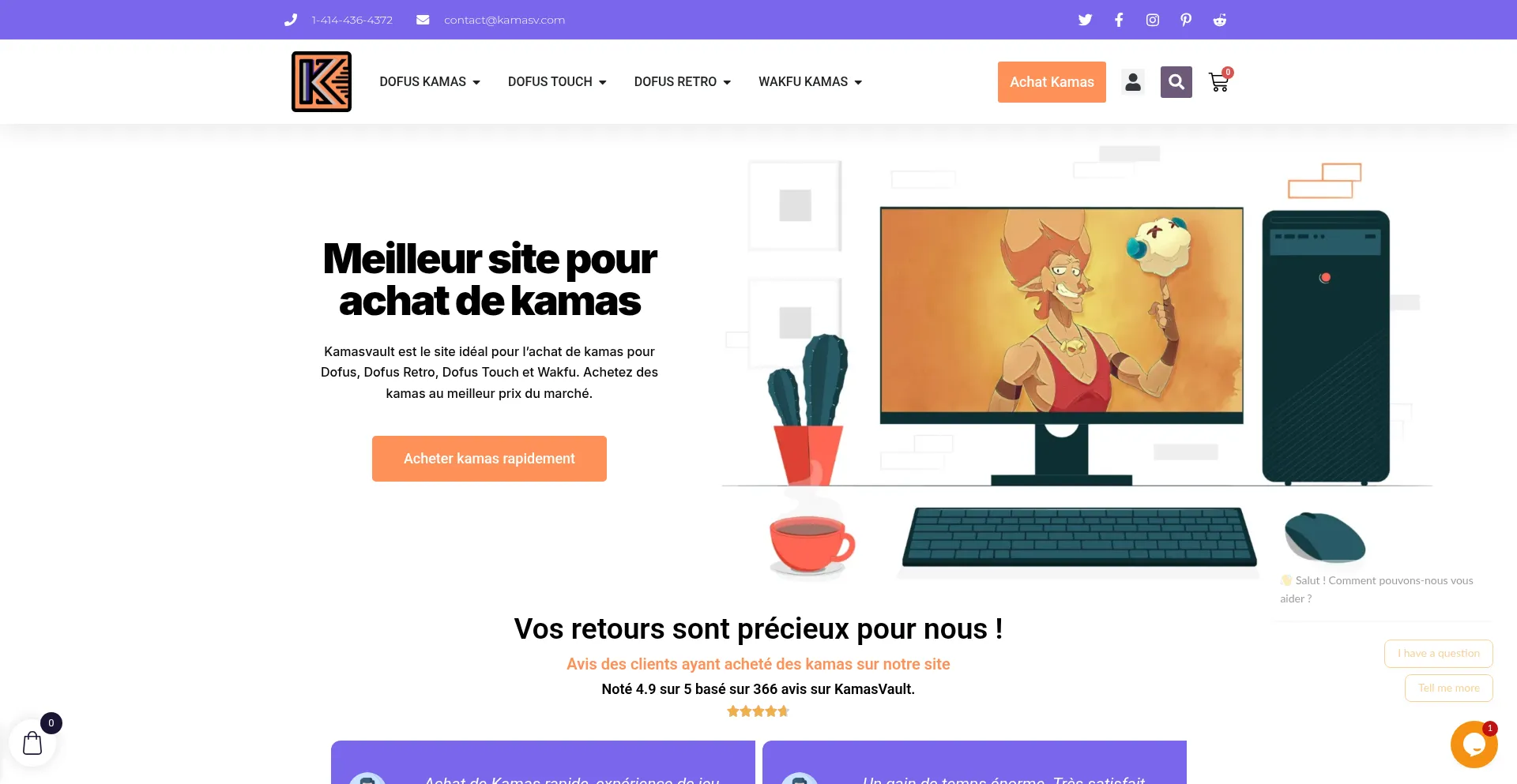 Kamasv.com Screenshot