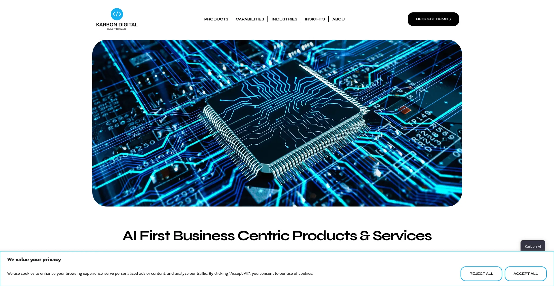 Karbondigital.com Screenshot