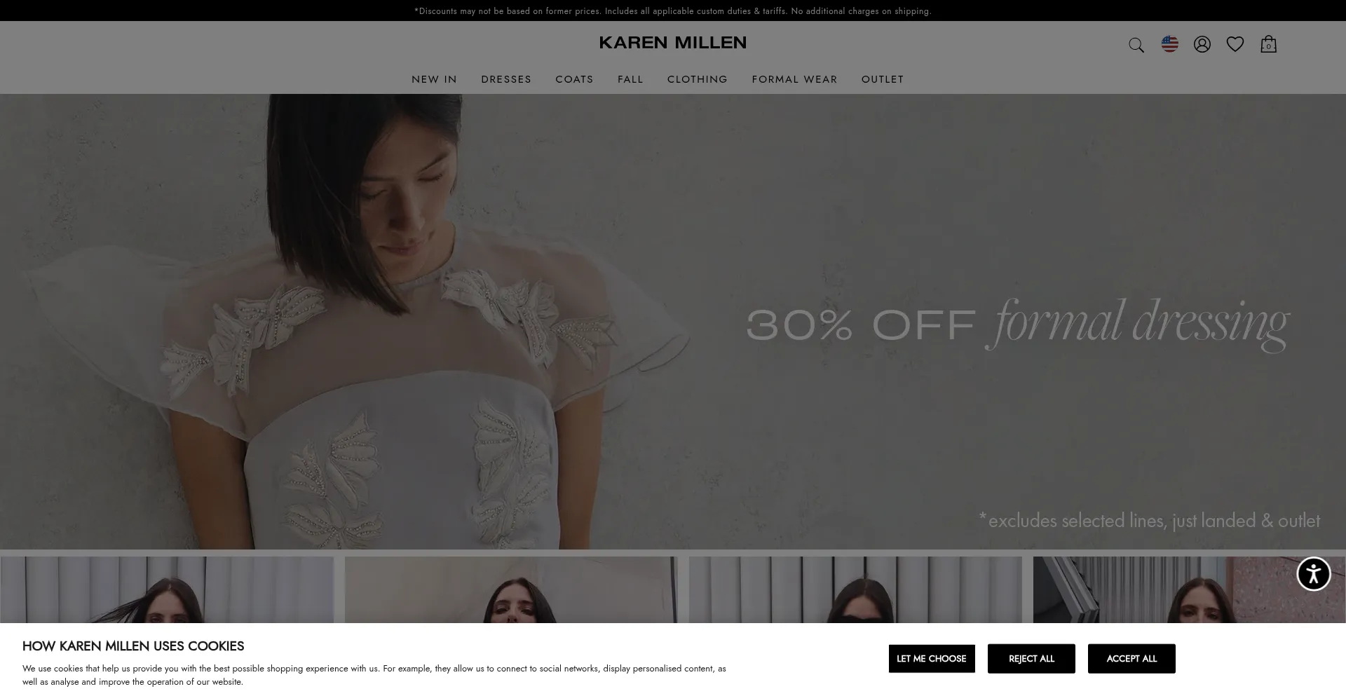 Karenmillen.com Screenshot