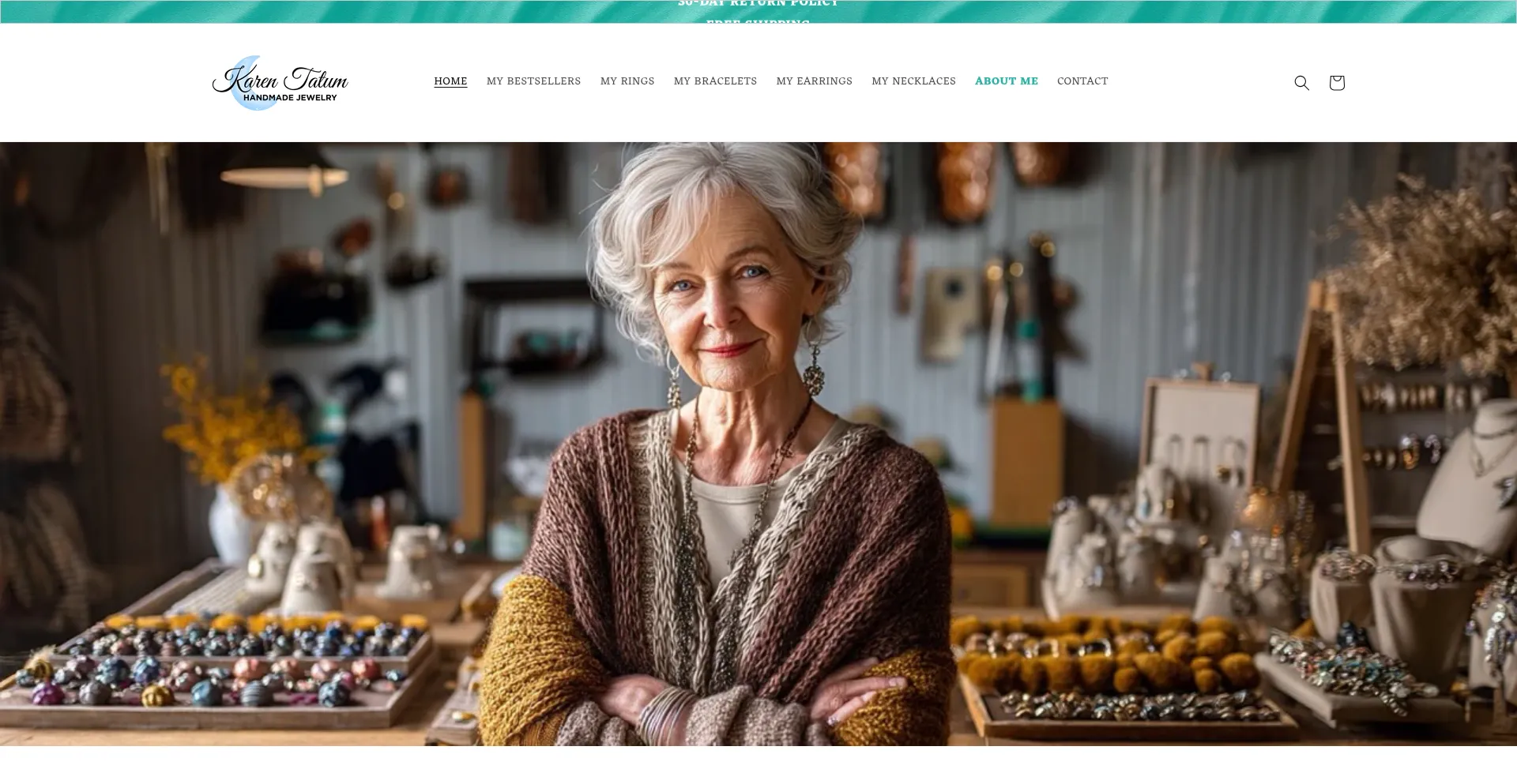 Website screenshot of Karentatum.com
