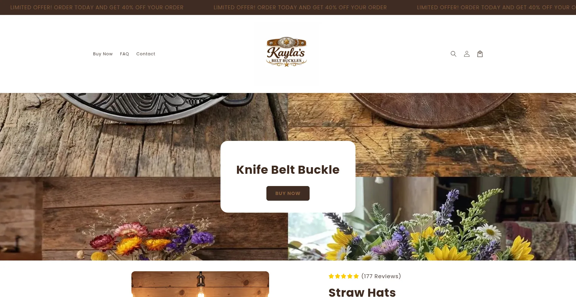 Kaylasbeltbuckles.com