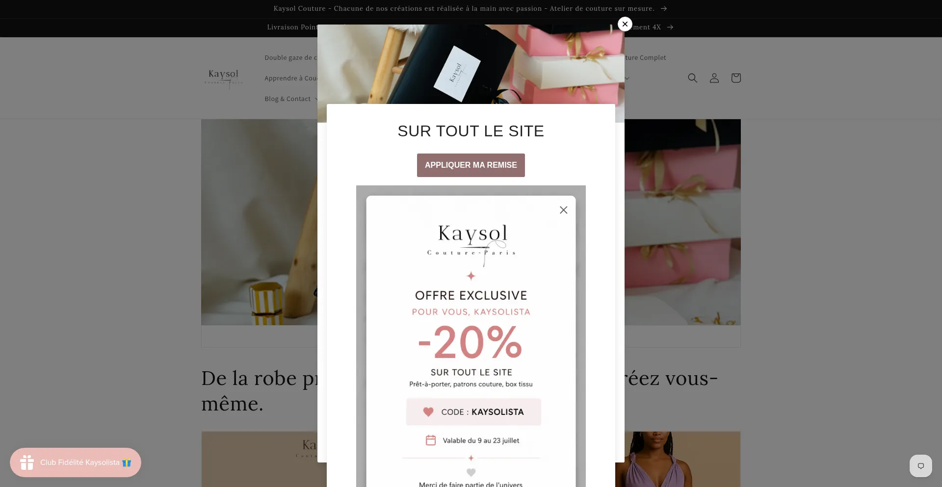 Kaysolcouture.fr