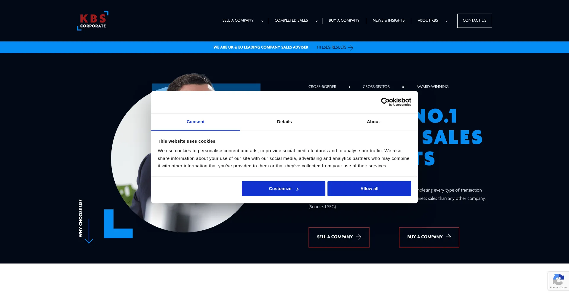 Kbscorporate.com Screenshot