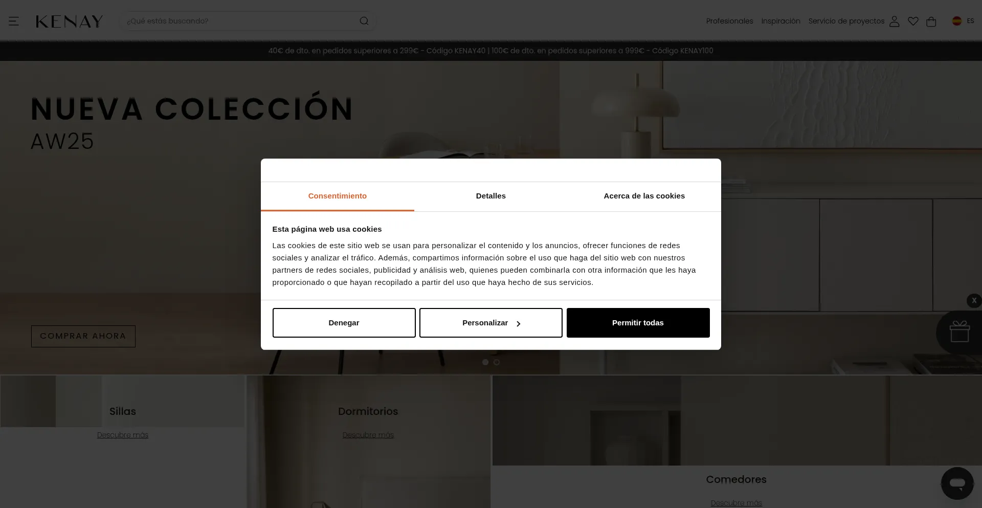 Kenayhome.com Screenshot