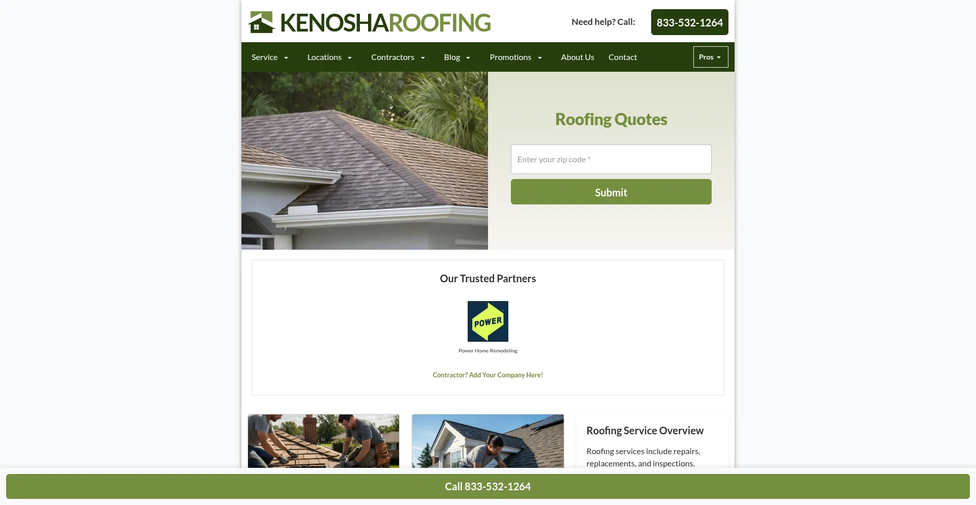 Kenosharoof.com