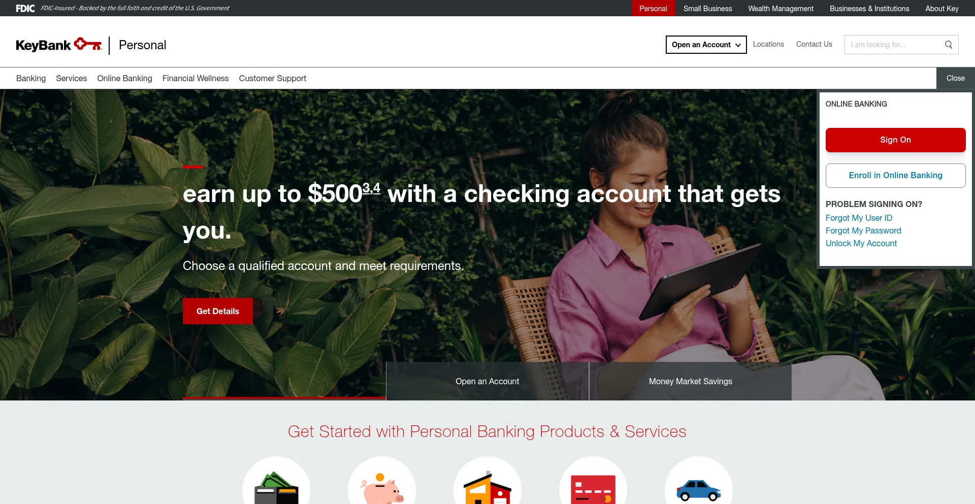 Key.com Screenshot