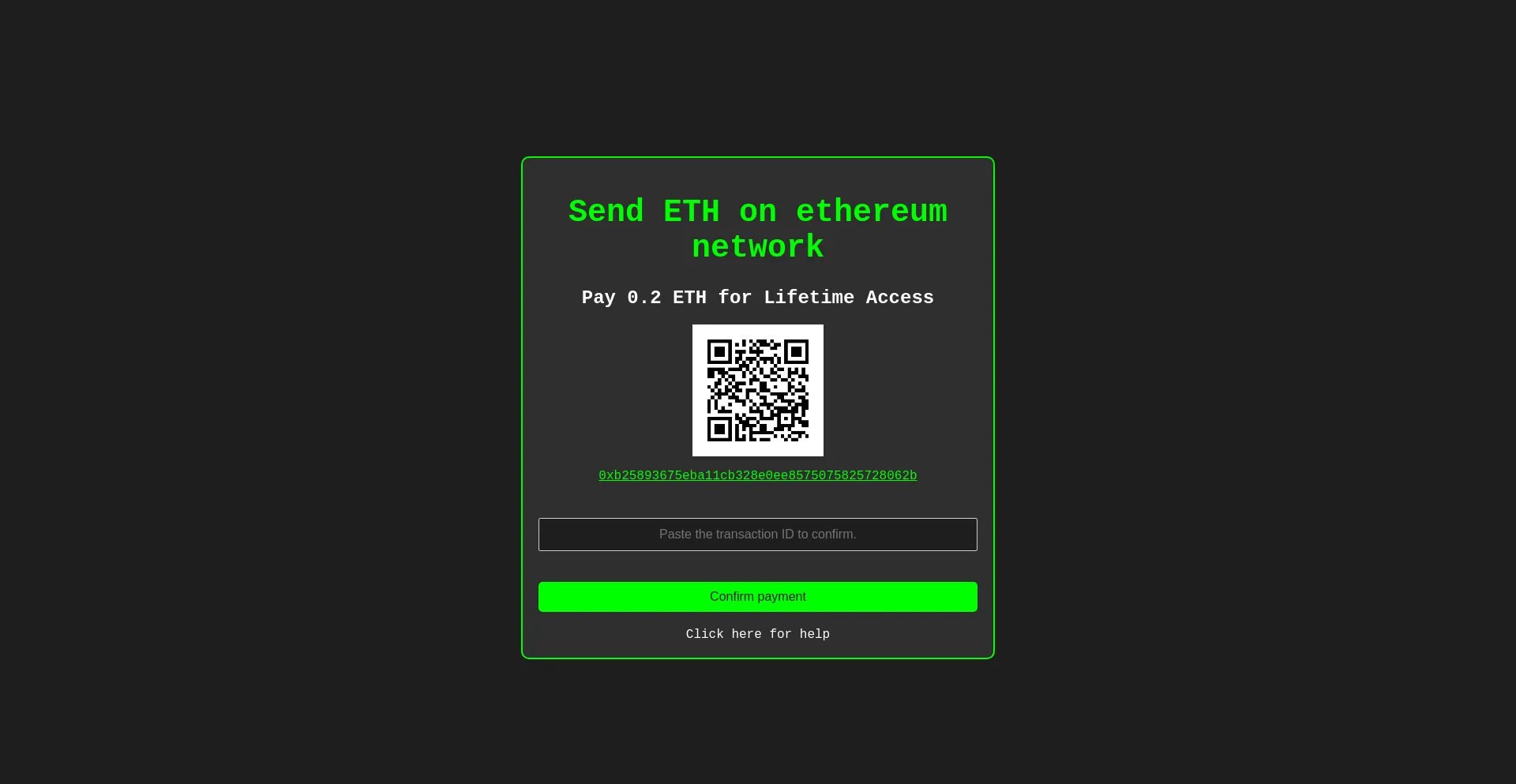 Website screenshot of Keyfinder.binary-bot.site