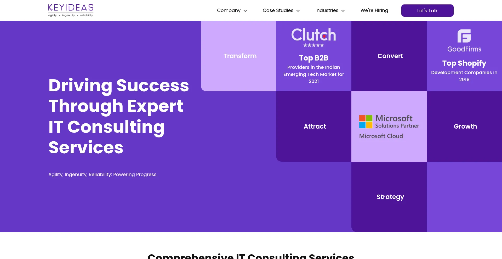 Keyideasinfotech.com Screenshot