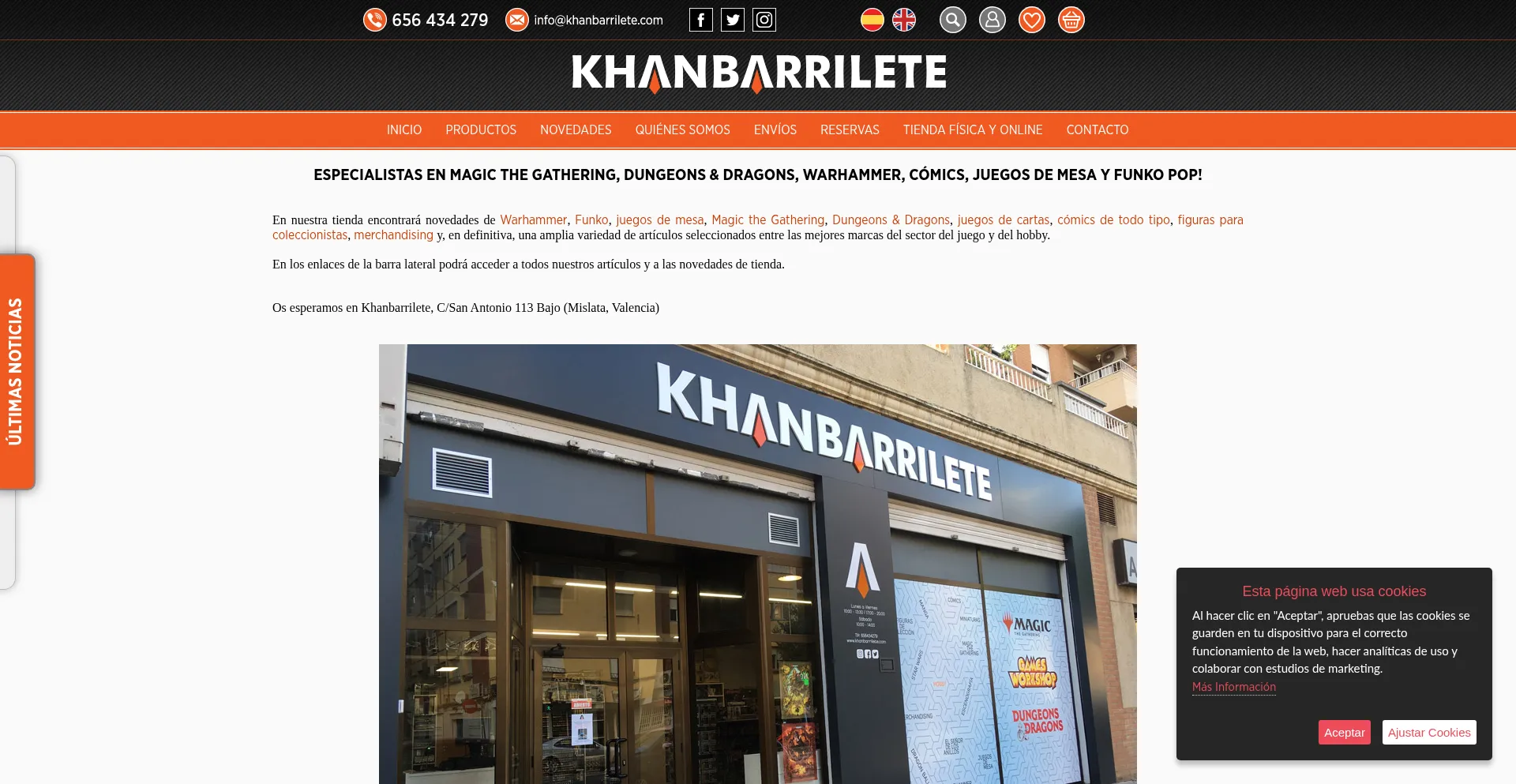 Khanbarrilete.com Screenshot