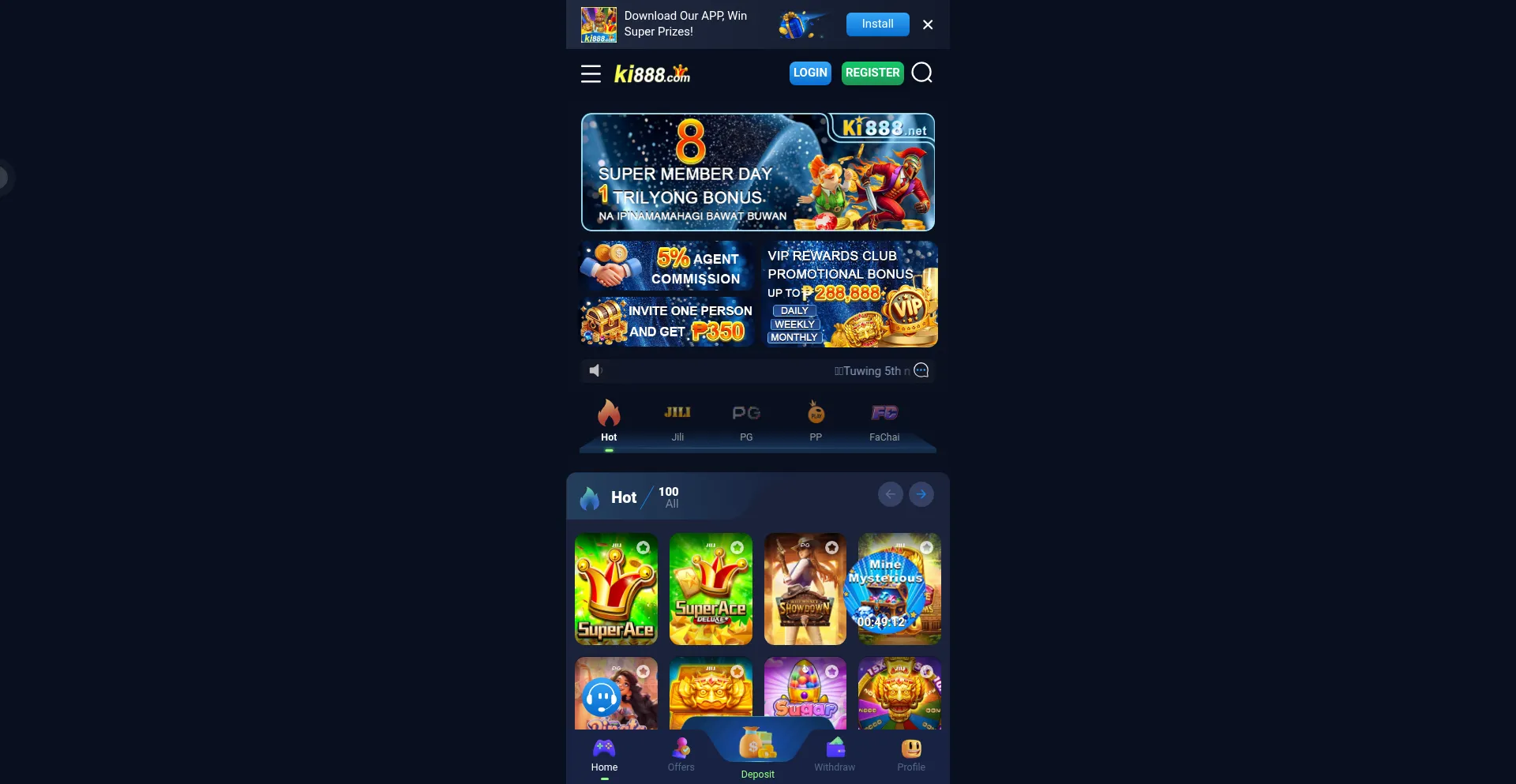 Ki888.co Screenshot