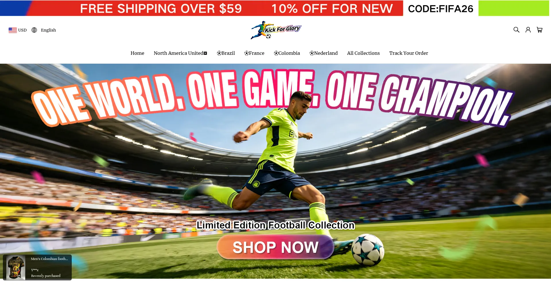 Kickforglory.com