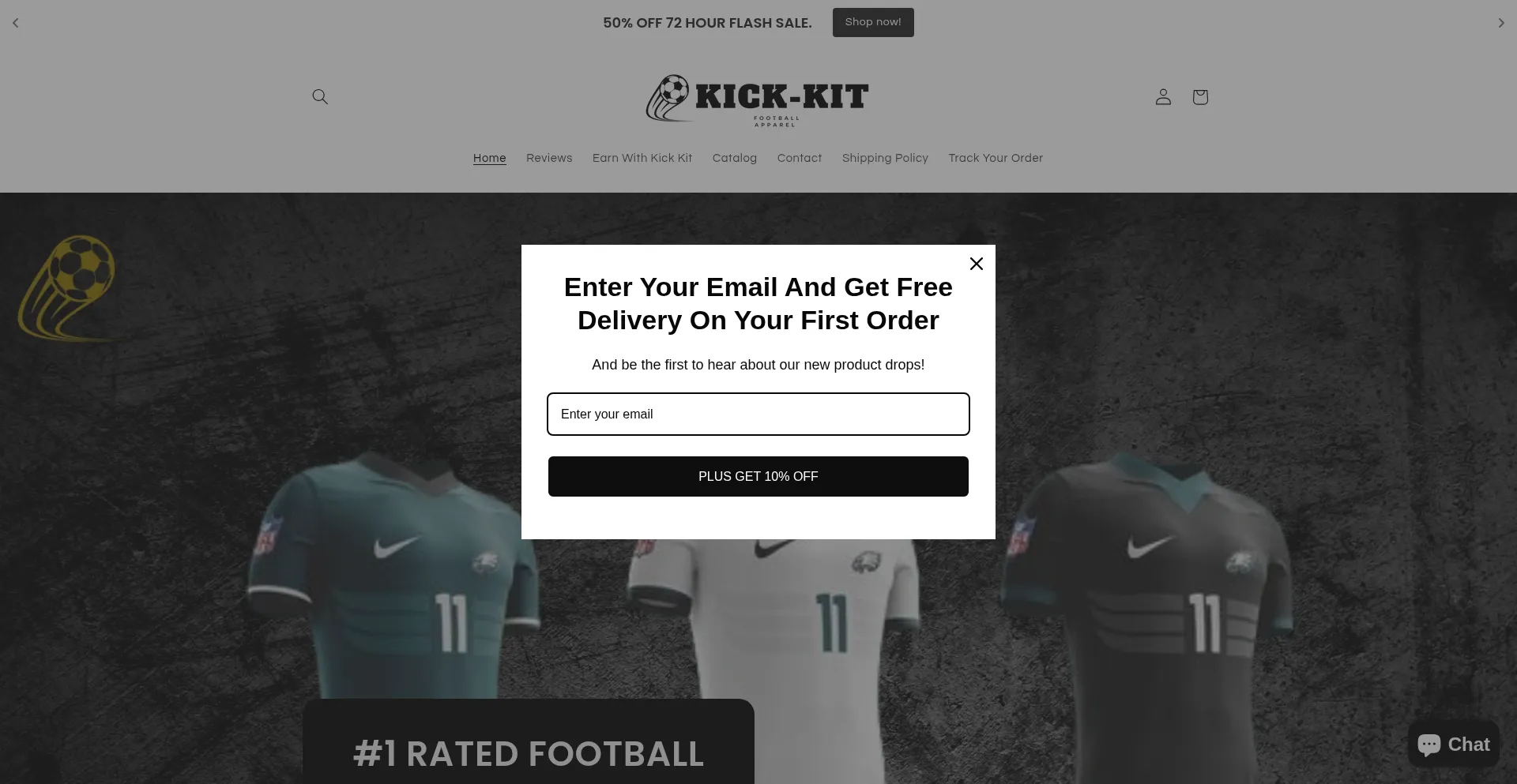 Kickkit.co.za Screenshot