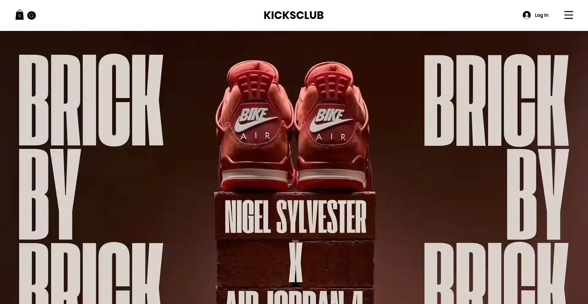 Website screenshot of Kicksclub.in