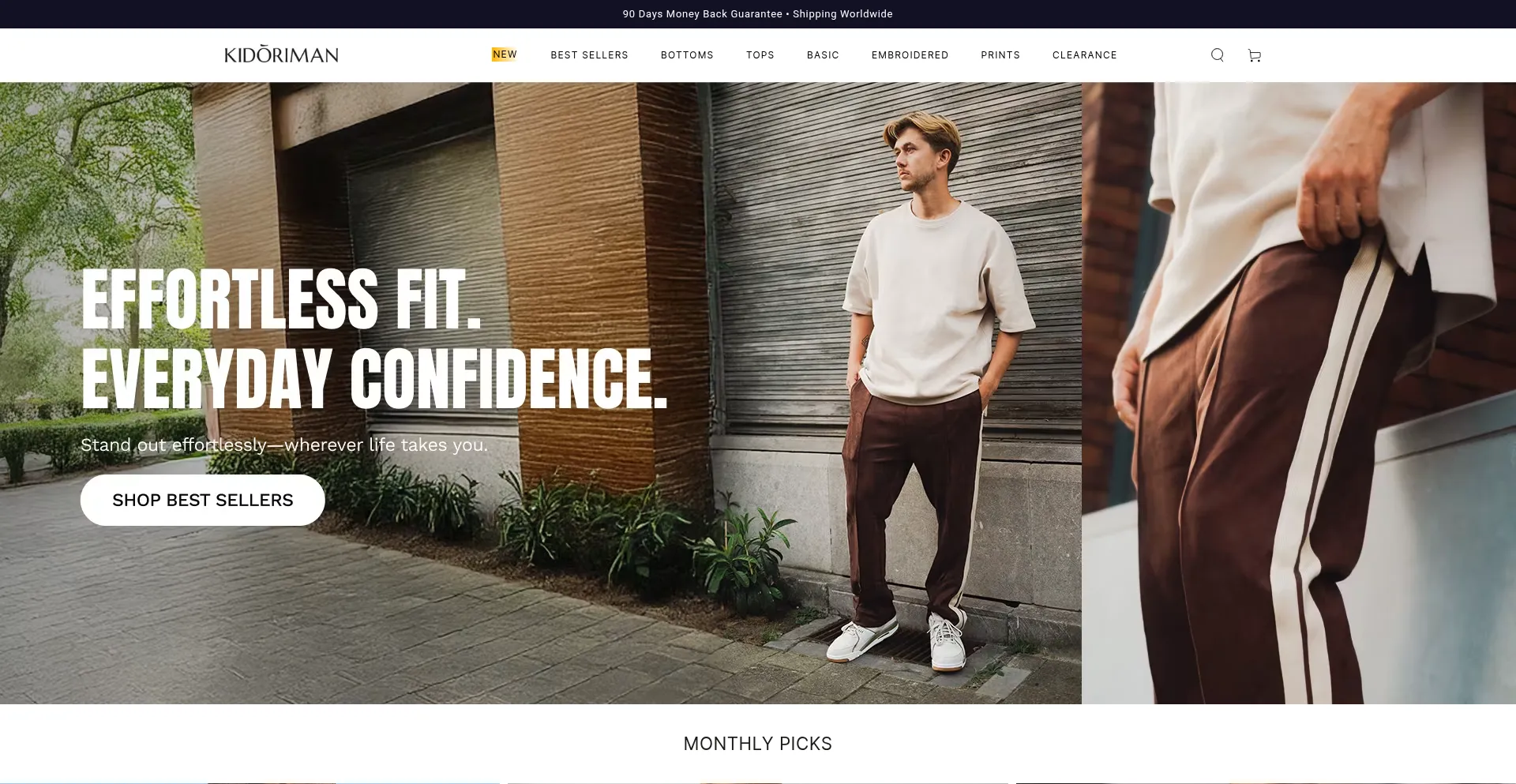 Website screenshot of Kidoriman.com