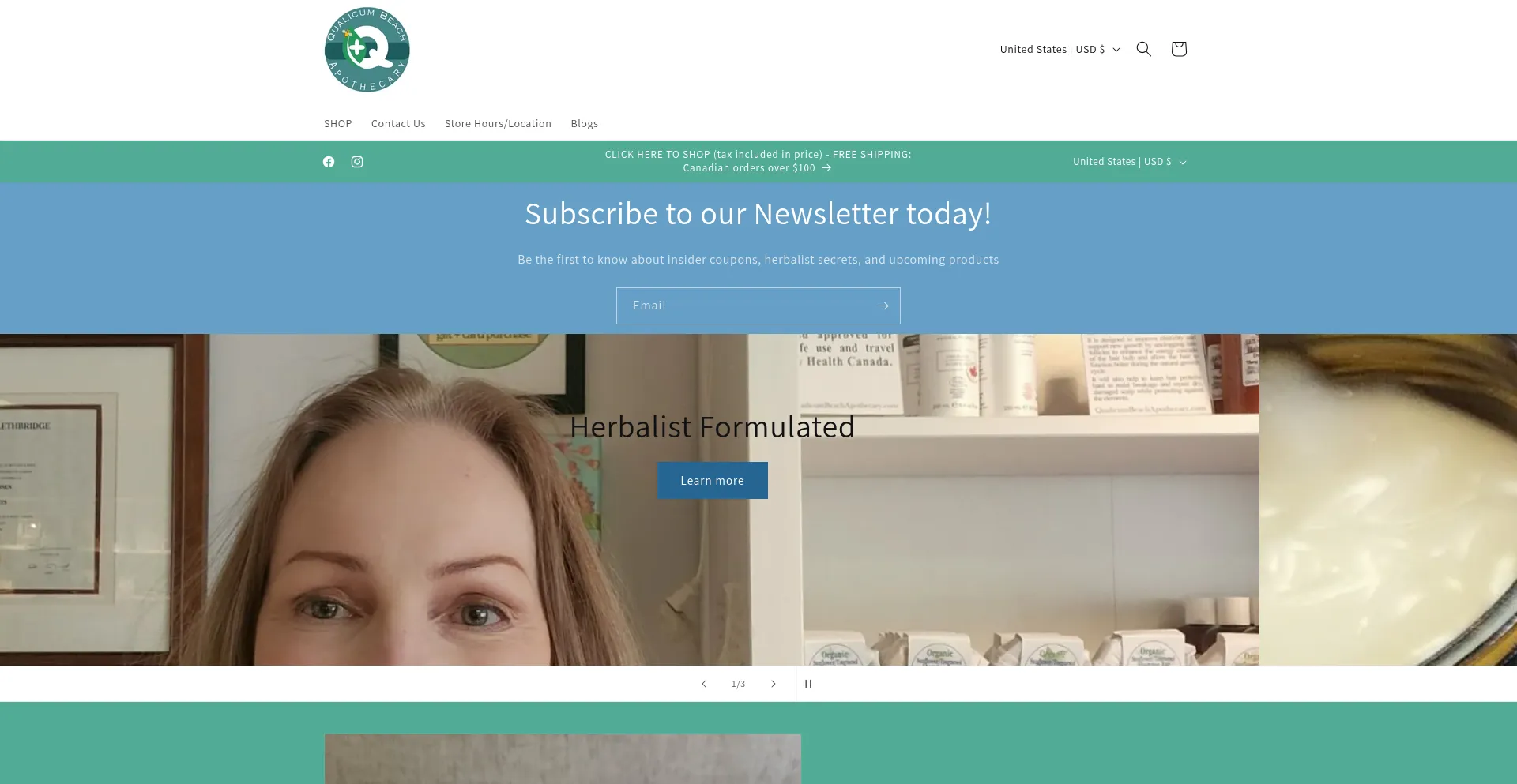 Kimandersen.ca Screenshot