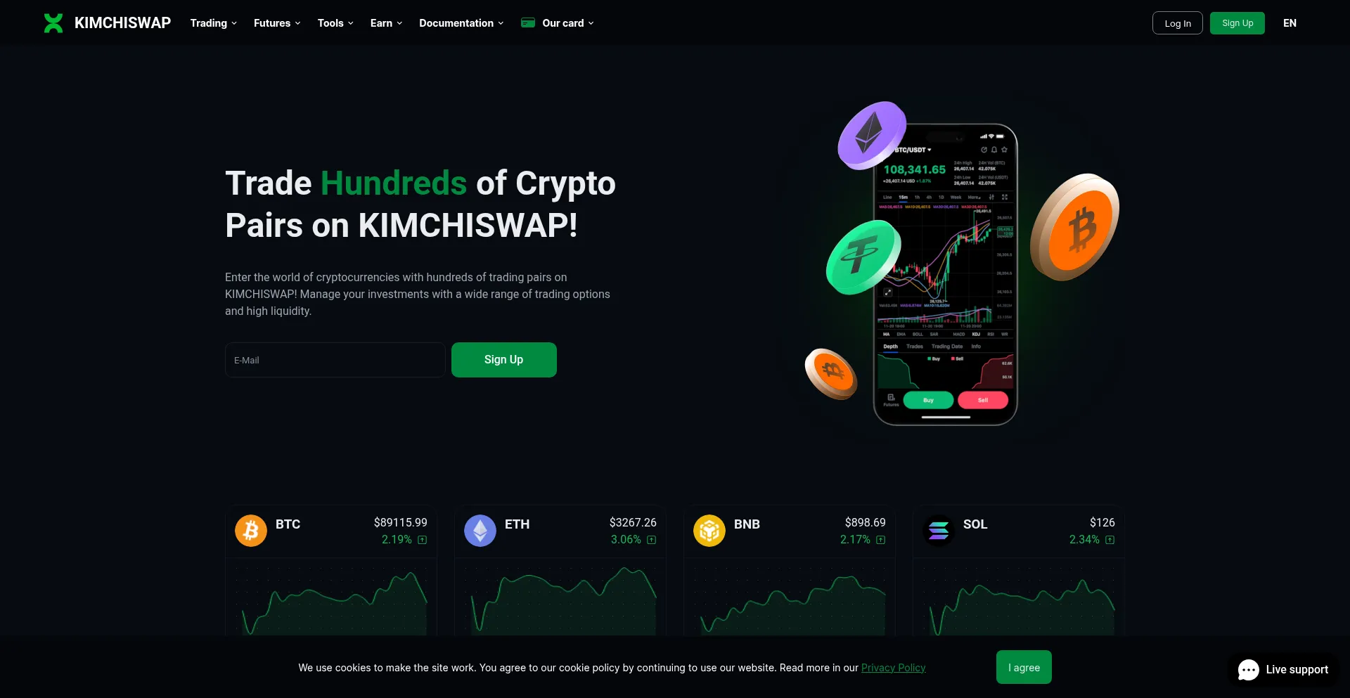 Kimchiswap.io
