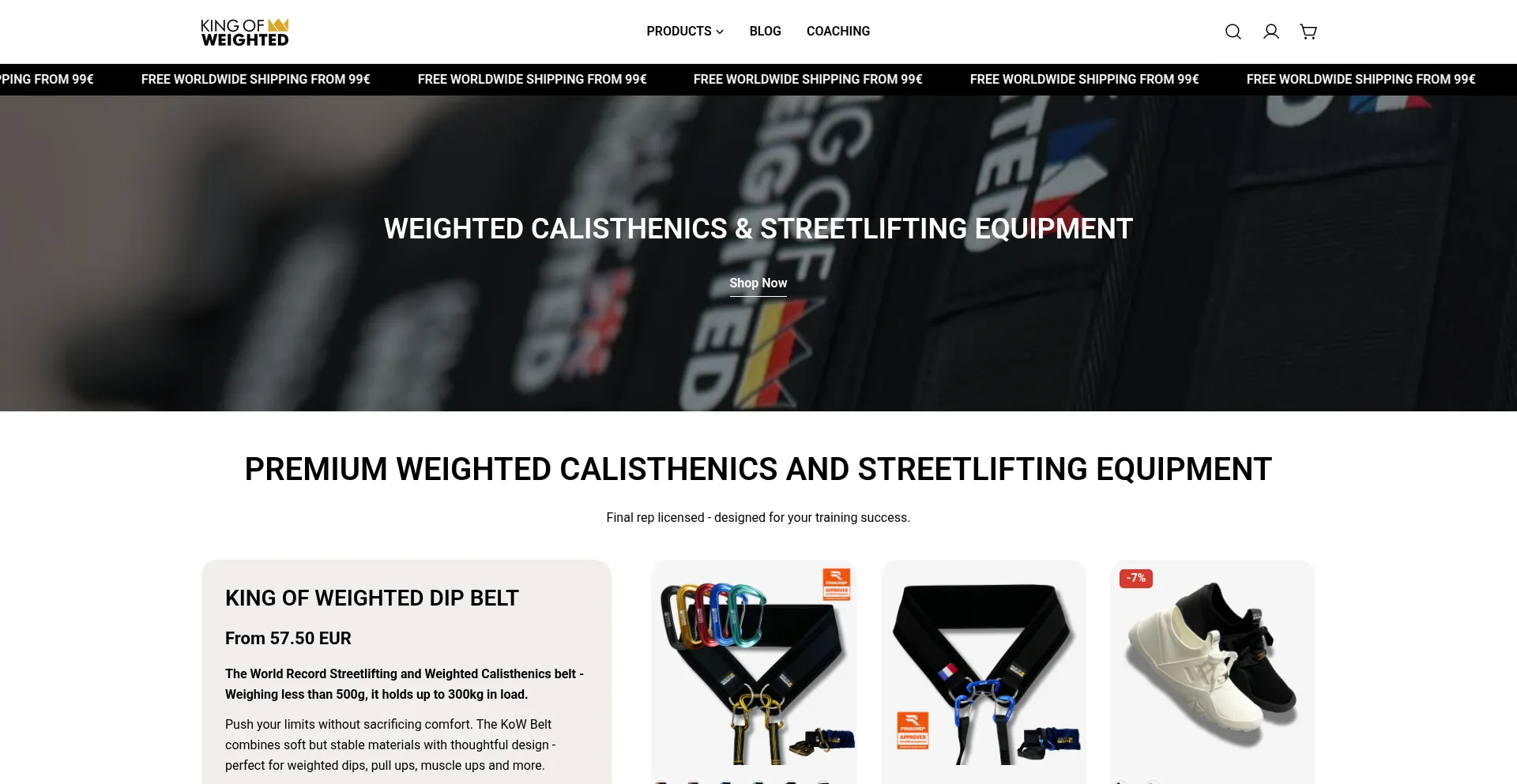 Is Kingofweighted.shop Safe?