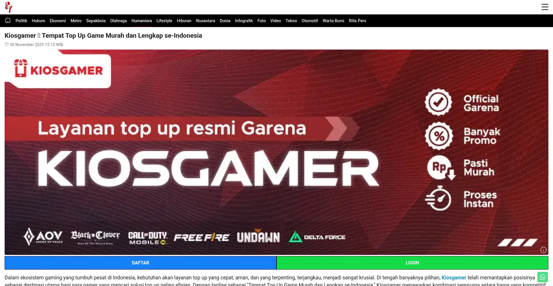 Kiosgamer.store