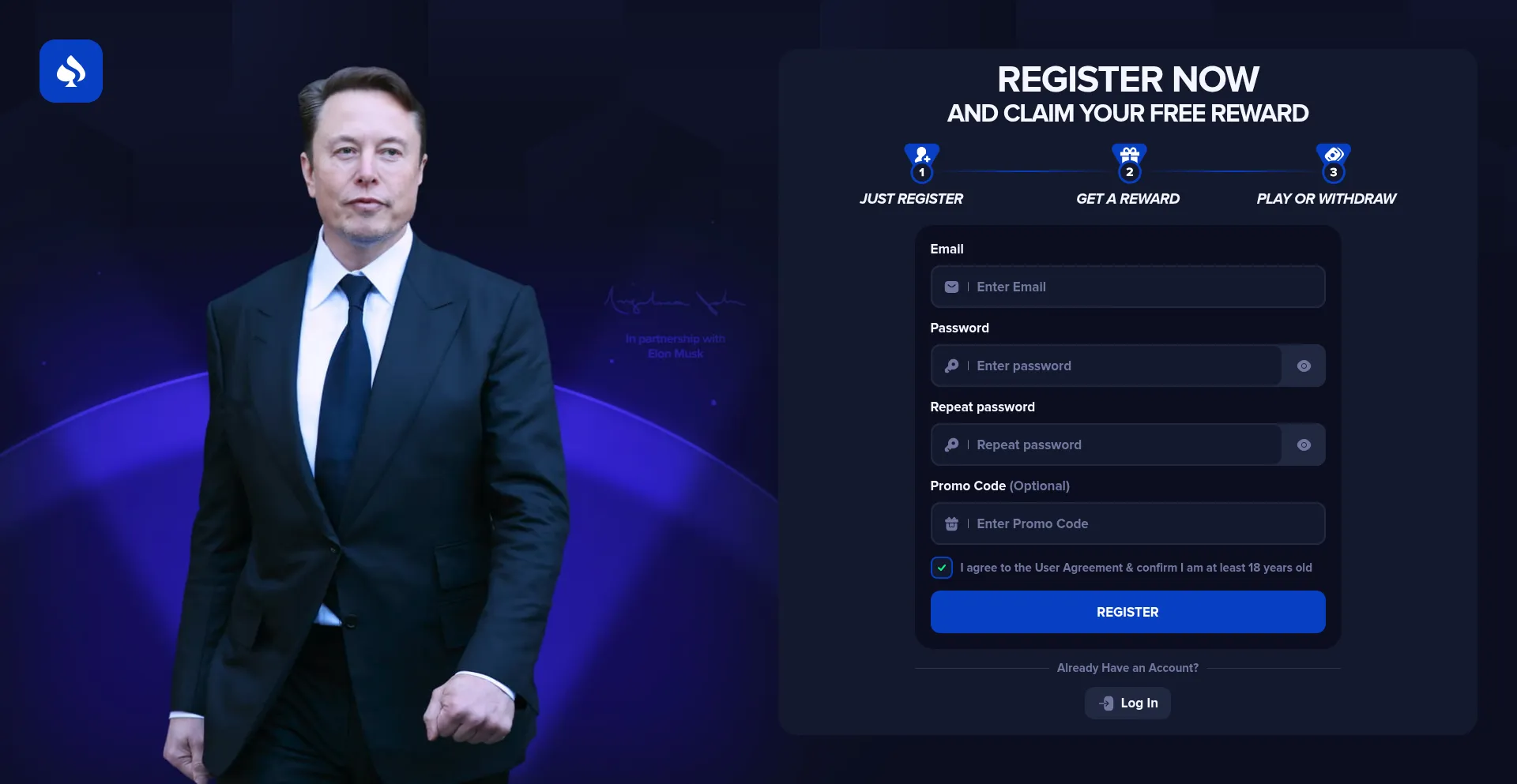 Website screenshot of Kirplays.com