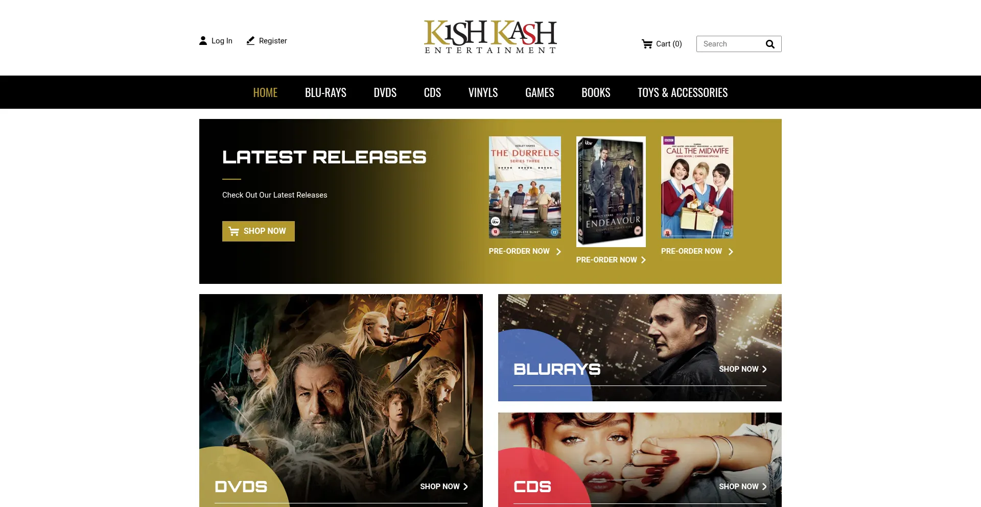 Kishkash.com.au Screenshot