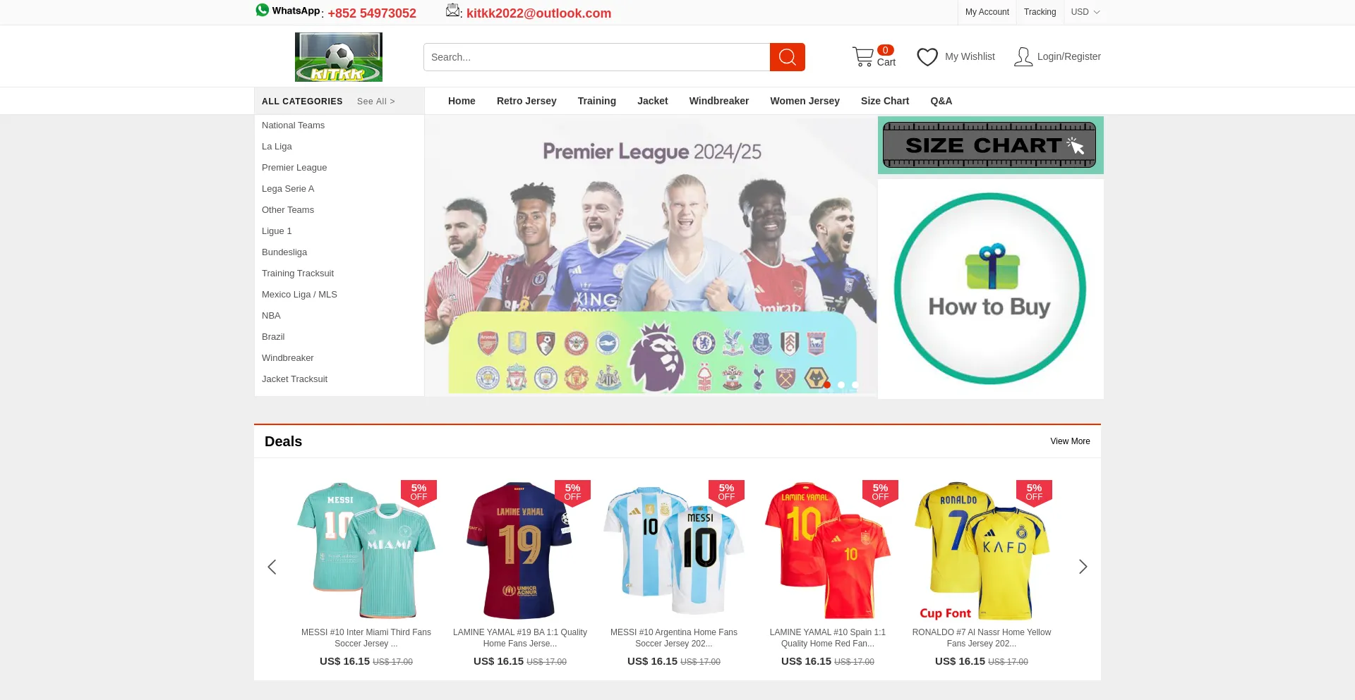 Website screenshot of Kitkk.com