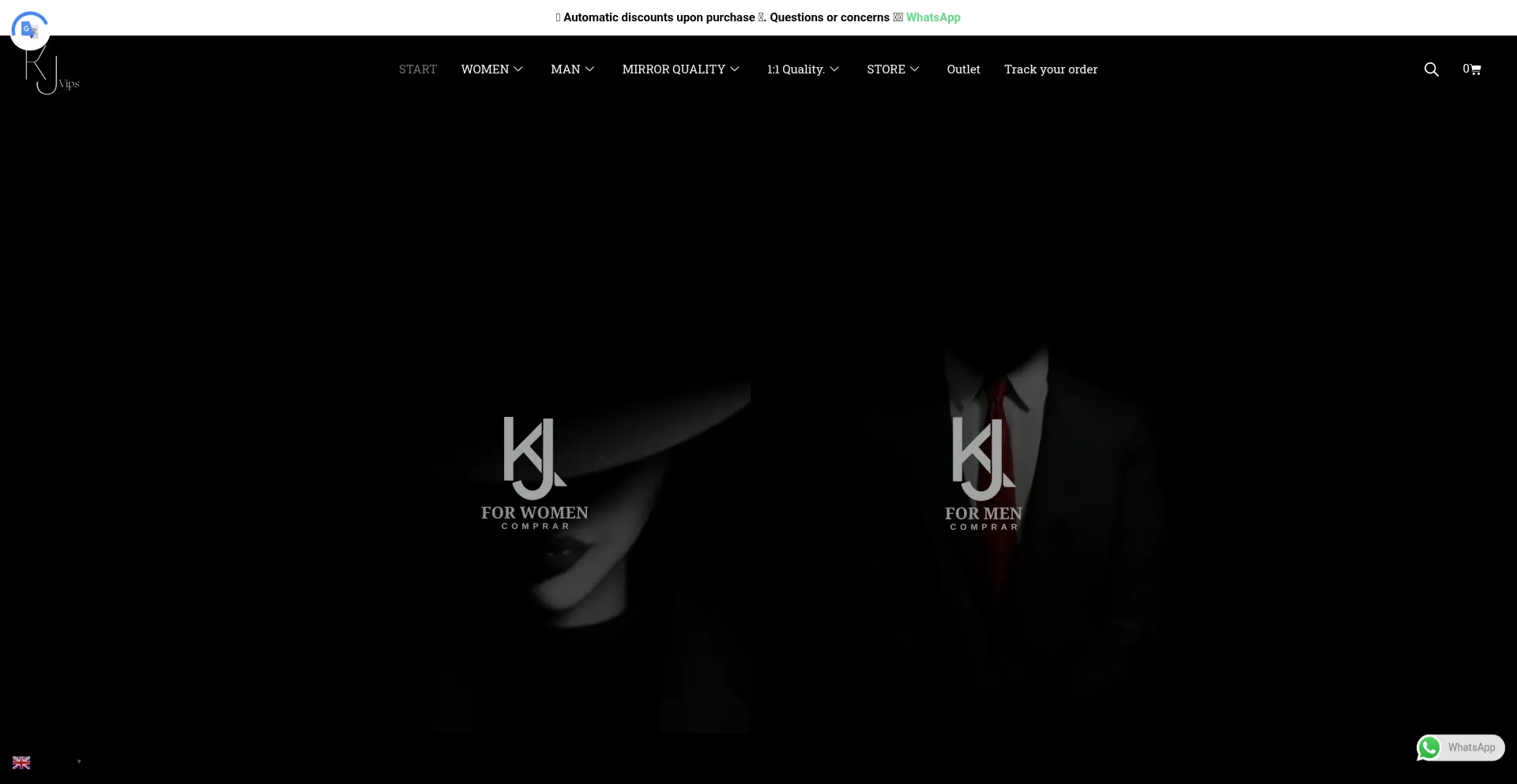 Kjmoda.com Screenshot