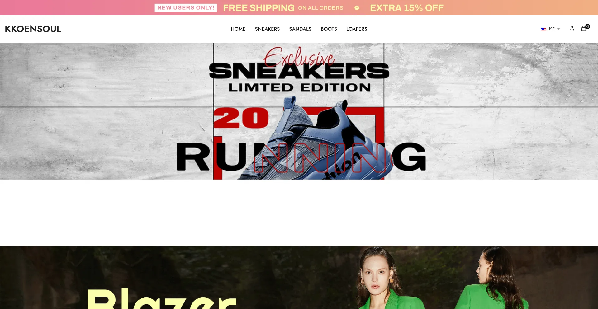 Kkoensoul.shop Screenshot
