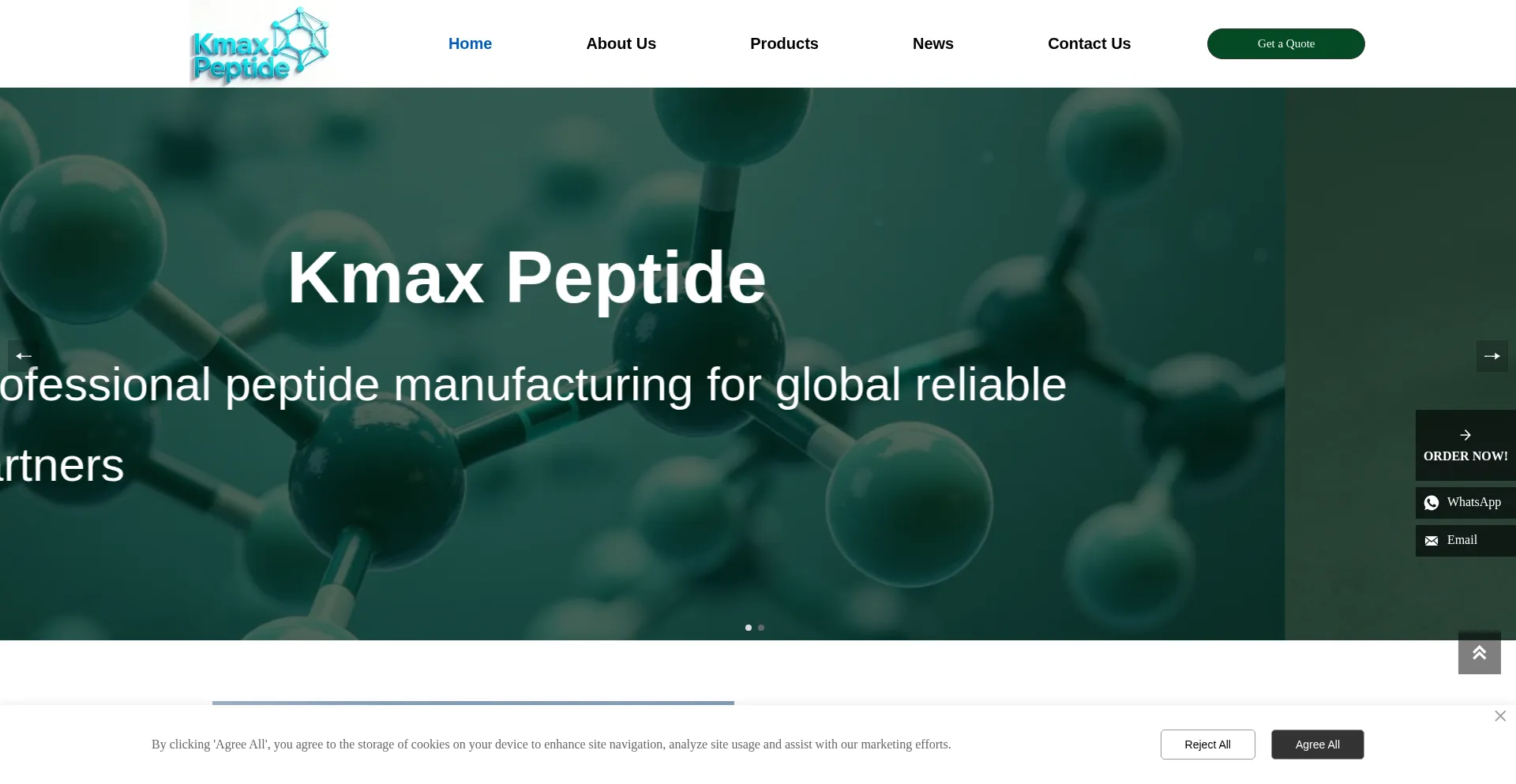 Kmaxpeptides.com