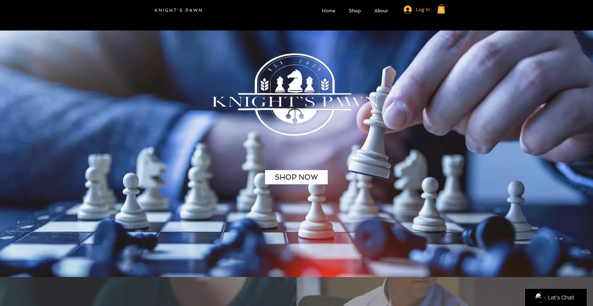 Knightspawnshop.com Screenshot