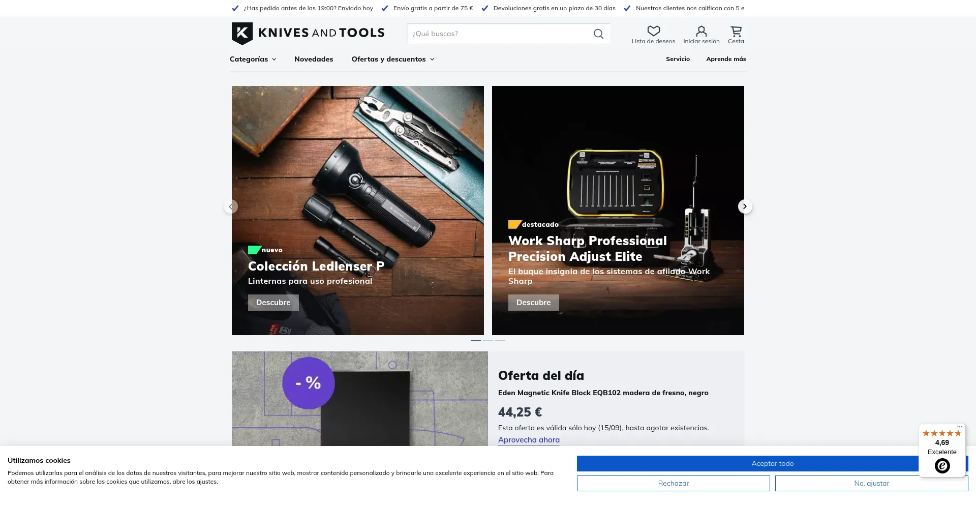 Is Knivesandtools.es Safe?