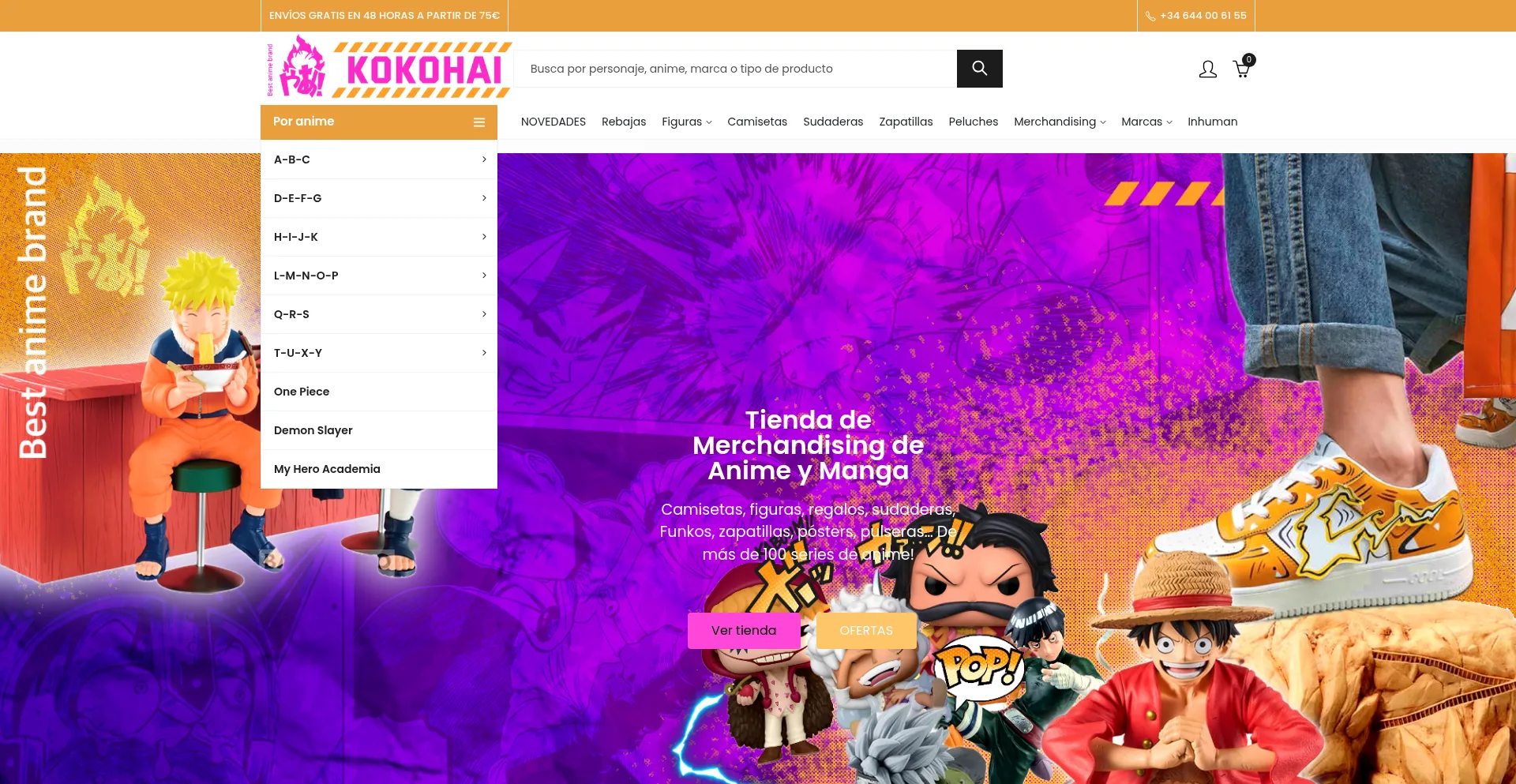 Website screenshot of Kokohai.com