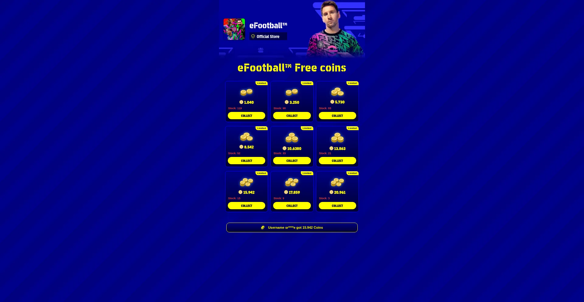 Konami.efootball-officialevents.com