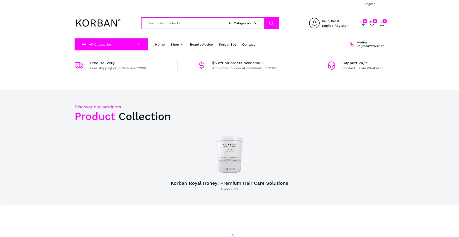 Korbanflorida.com Screenshot