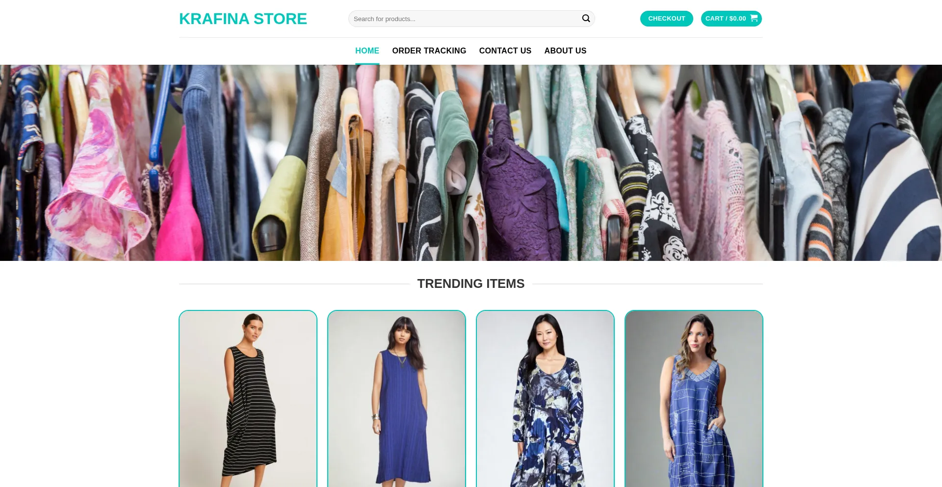 Krafina.com Screenshot