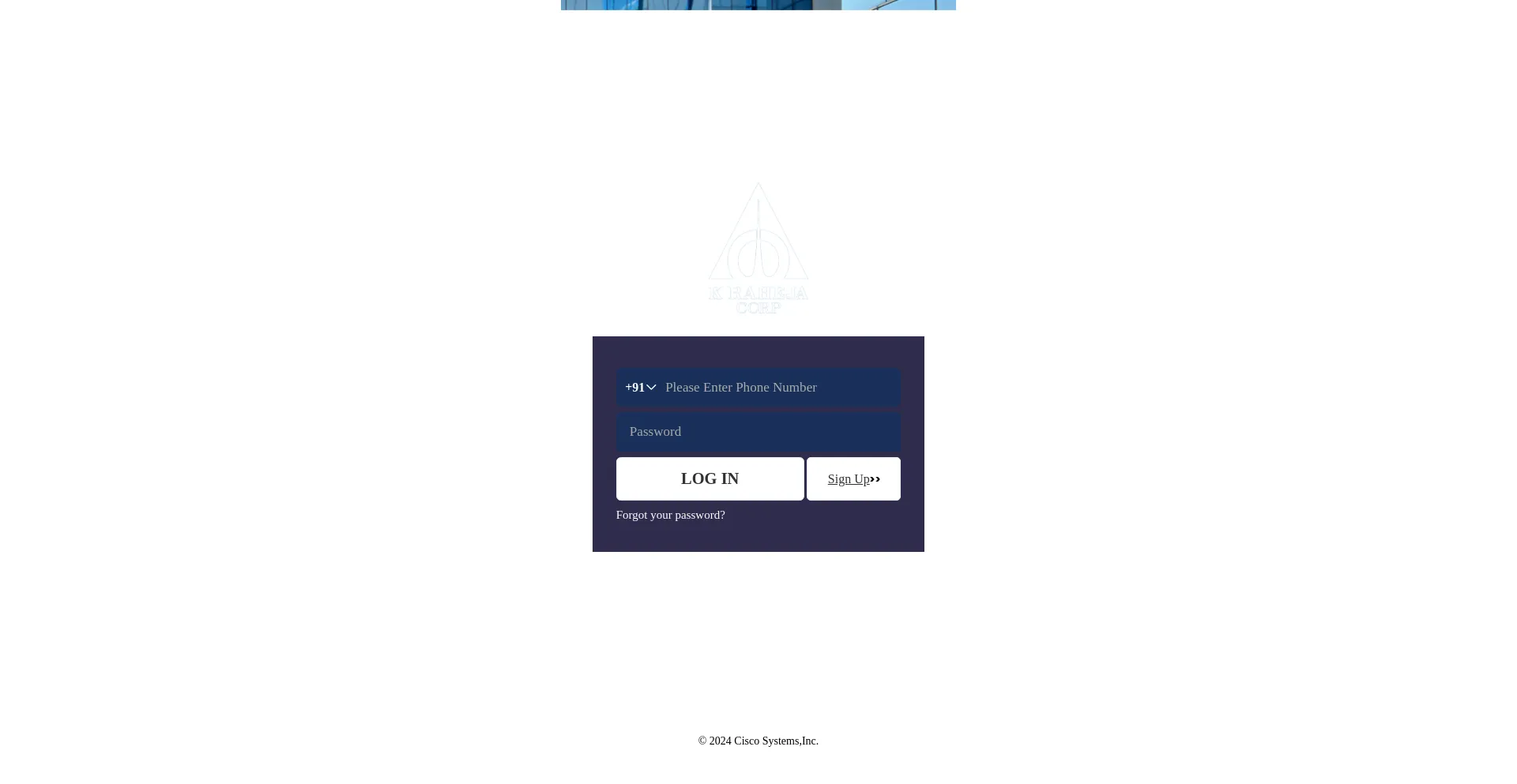 Website screenshot of Krahejadeveloper-property.com