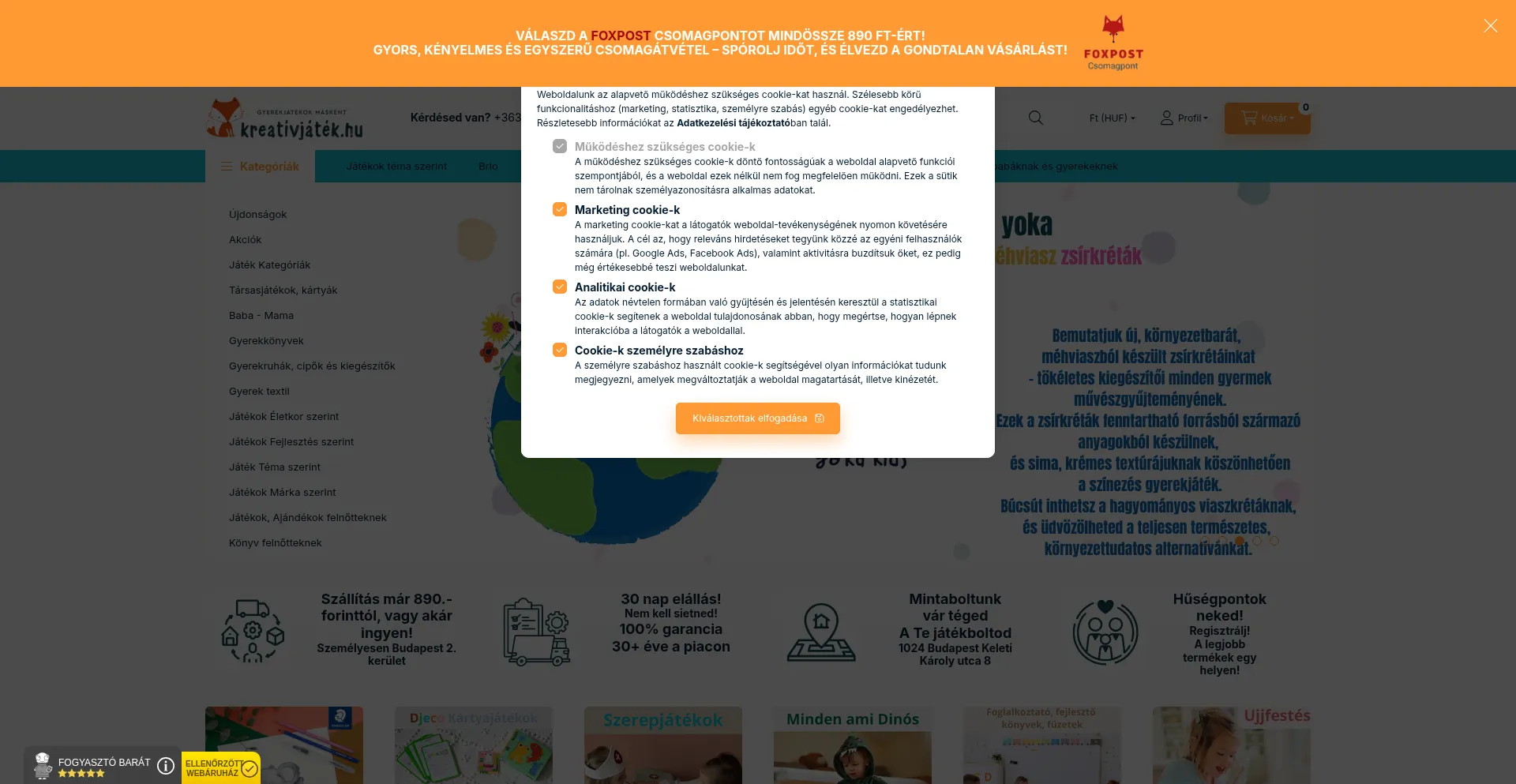 Is Kreativjatek.hu Safe?