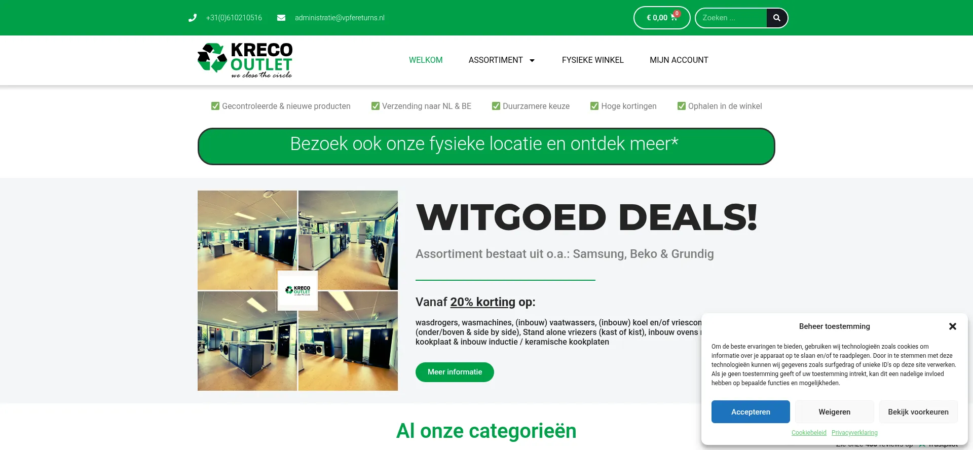 Kreco-outlet.nl