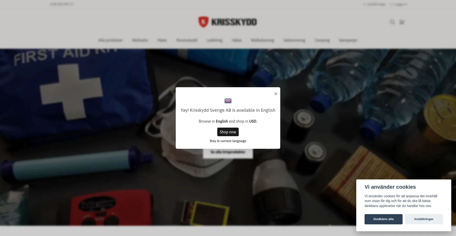 Is Krisskydd.se Safe?