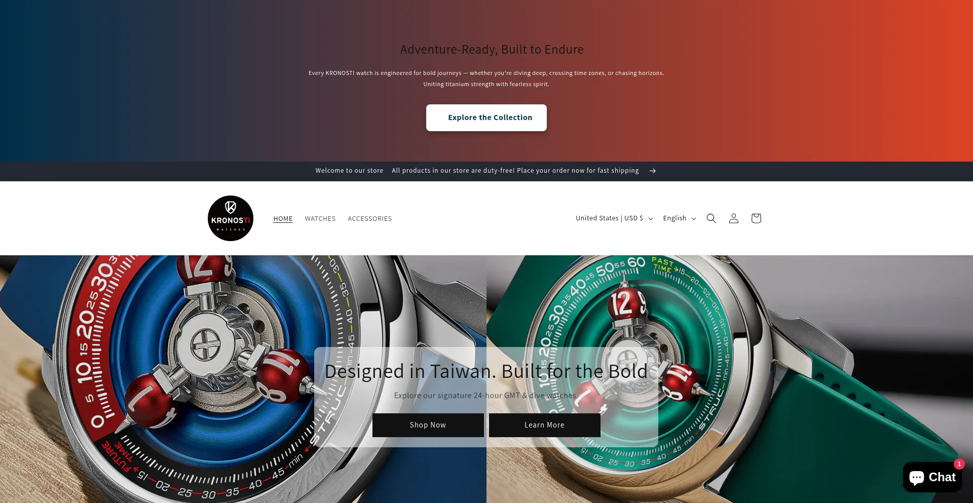 Kronostiwatch.com Screenshot