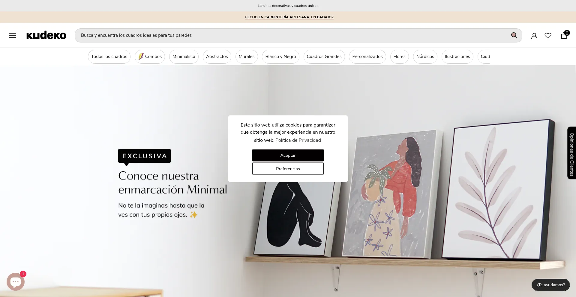 Website screenshot of Kudeko.com
