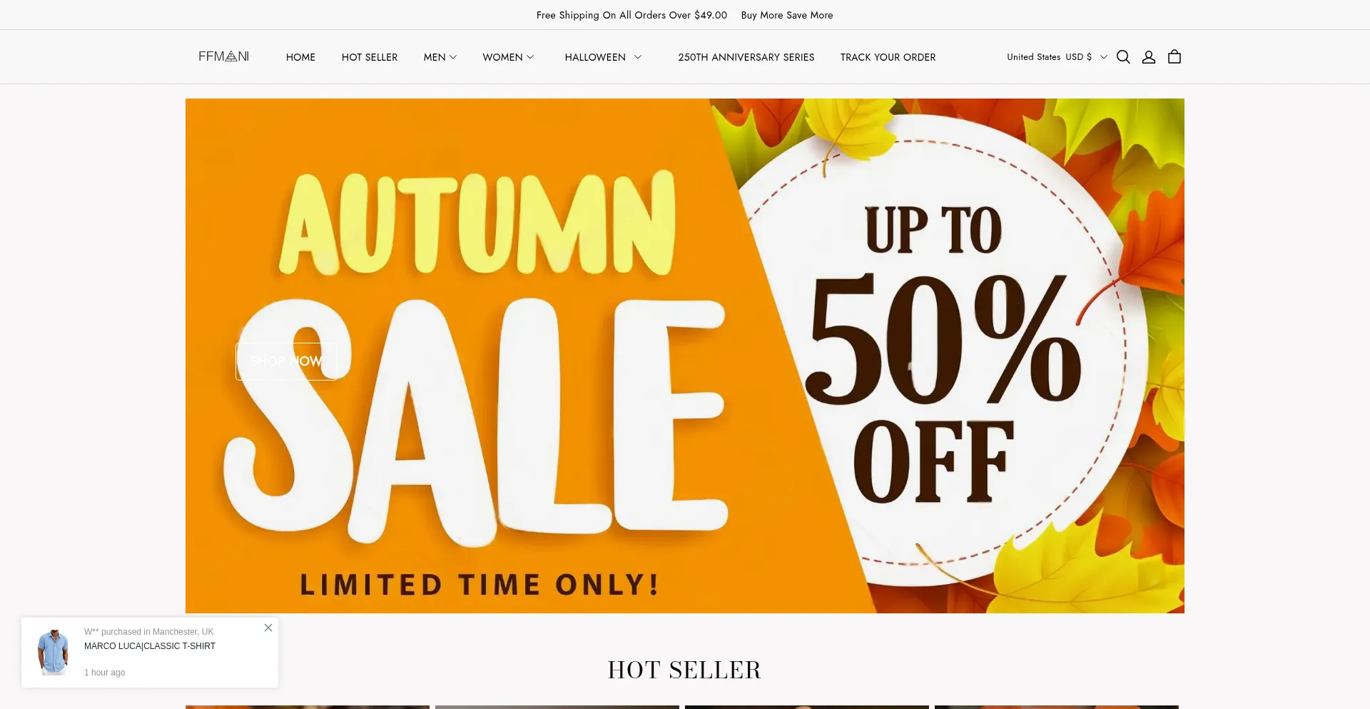 Website screenshot of Kunoffus.com