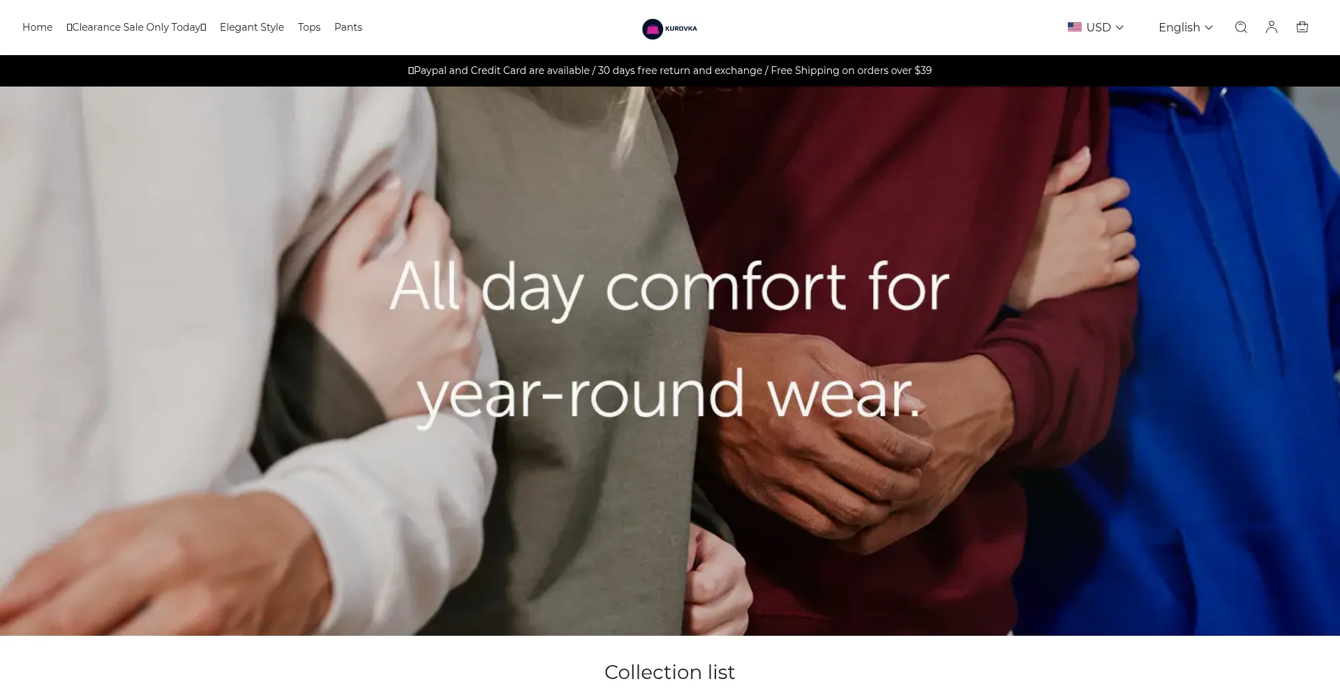 Website screenshot of Kurovka.com