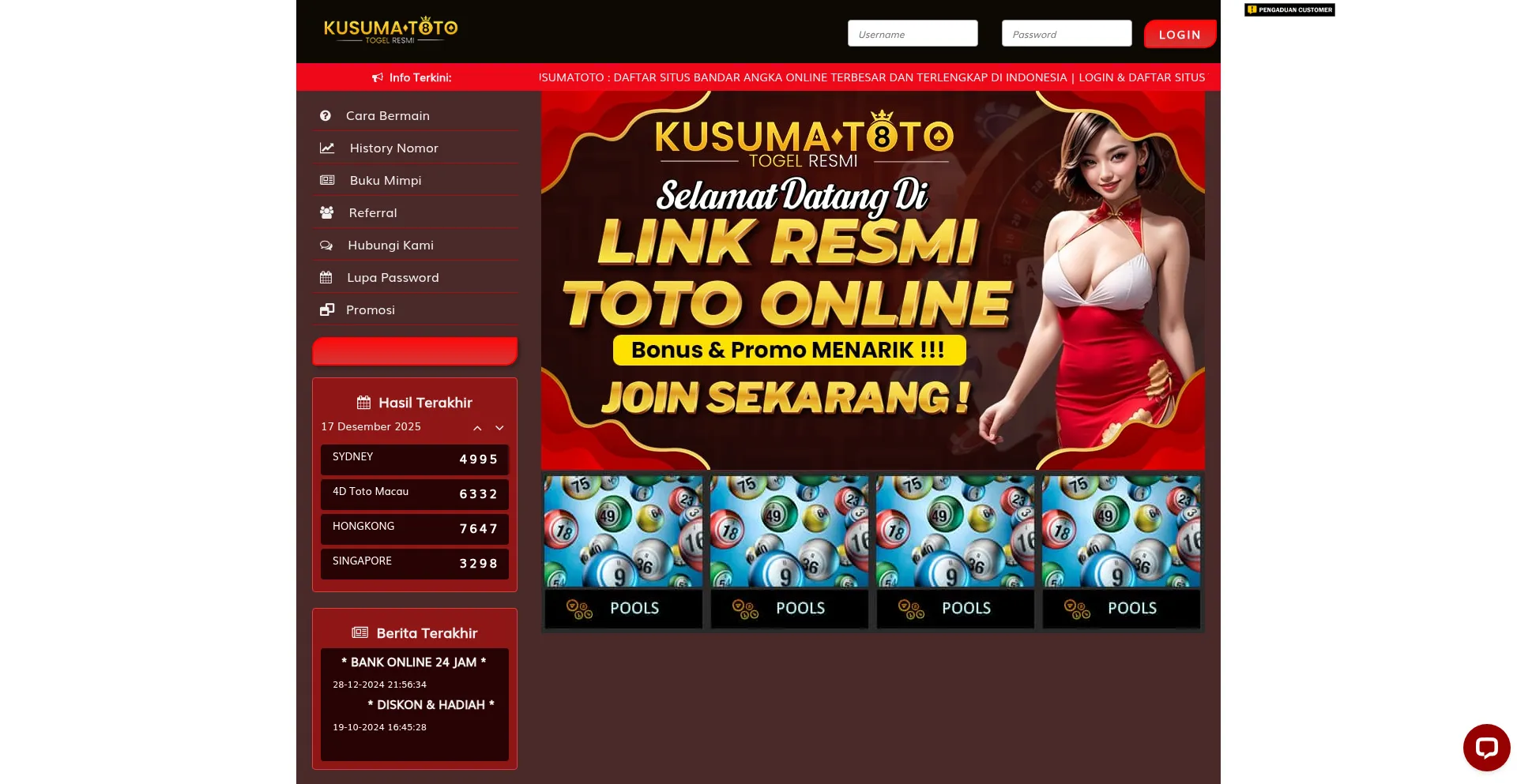 Kusuma-toto.com