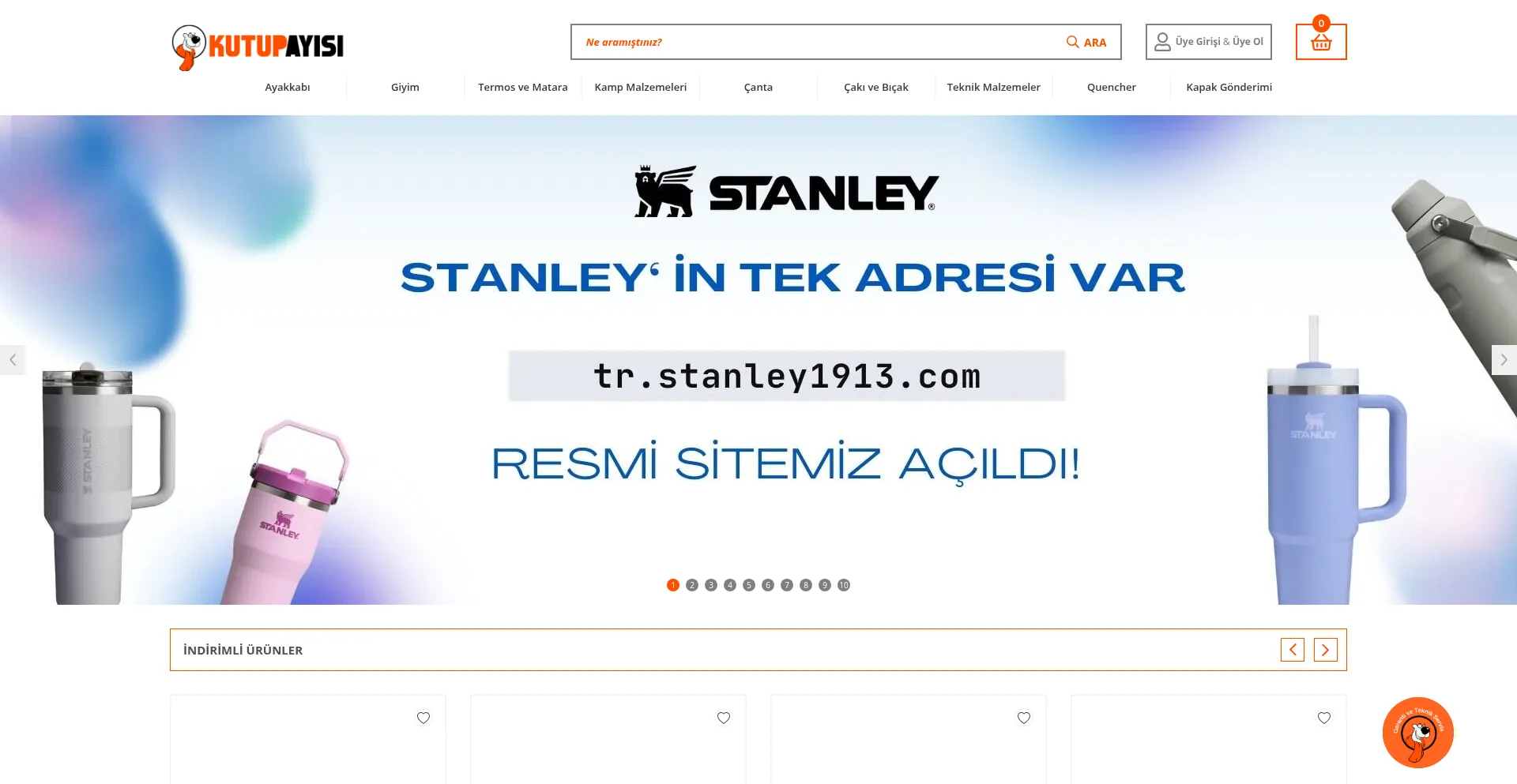 Website screenshot of Kutupayisi.com