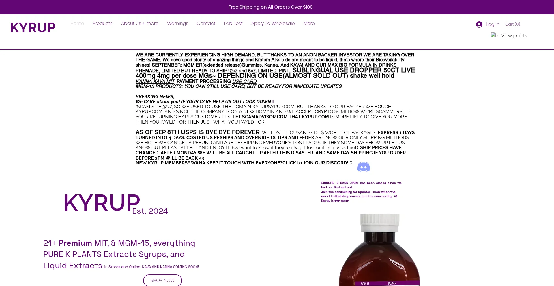 Is Kyrupsyrup.com Safe?