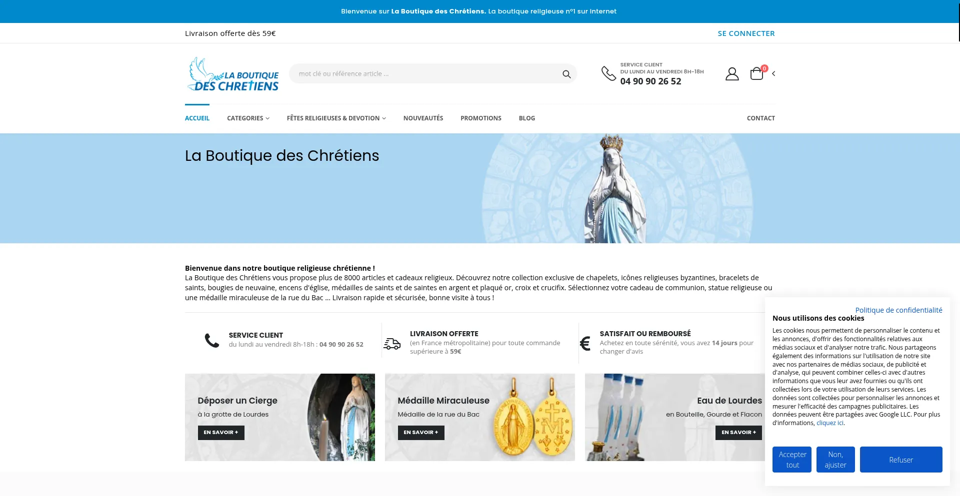 Is La-boutique-des-chretiens.com Safe?