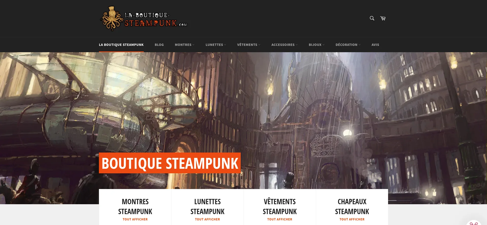 La-boutique-steampunk.com