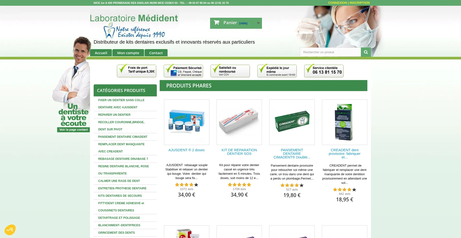 Laboratoire-medident.fr